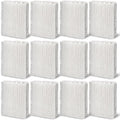 12 Pack WF813 Humidifier Filters Replacement Compatible with Equate EQWF813 PCWF813 Relion RCM832 RCM-832N Protec RWF813 EQ-2119-UL PCCM-832N Cool Mist Humidifiers Wick Filter by Unknown