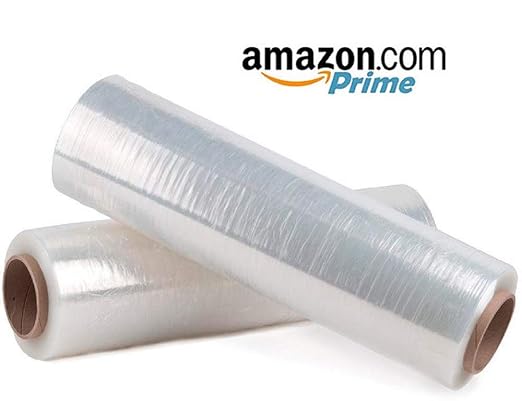 APQ 4 Rolls of Blown Hand Stretch Film 15" x 1500'. Clear Hand Stretch Wrap - Image 4