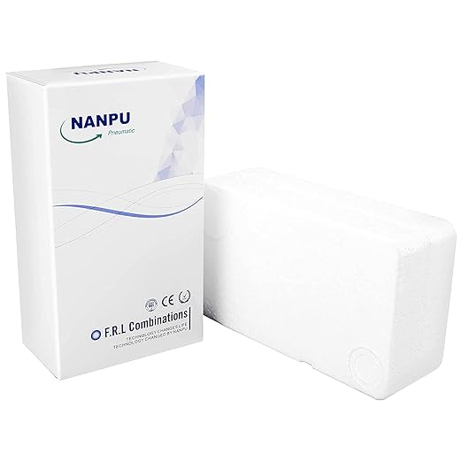 NANPU 1/4" NPT Compressed Air Filter Regulator Lubricator Combo, Water/Oil Trap - Image 7