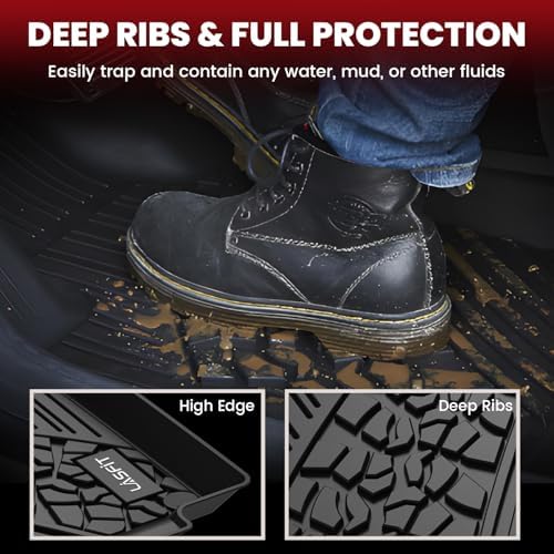 LASFIT Floor Mats for Jeep Cherokee 2015-2023 - Image 3