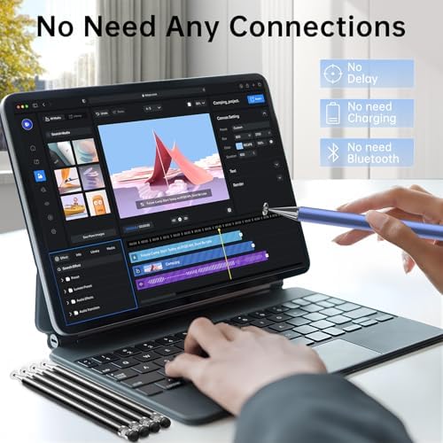 Bopomofo Stylus(5 Pcs),2-in-1 Stylus Pen for Touchscreen,Capacitive Stylus - Image 4
