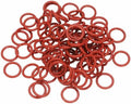 100pcs Silicone O-Ring 13.6x10x1.8mm Metric Sealing Gasket by Unknown
