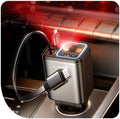 LISEN 4 in 1 Starlight Retractable Car Charger, 75W USB C Cigarette Adapter Fast Charging, Starlight Retractable Car Accessories for Women Mom, for iPhone 17 Pro Max Air 16 15 14 13 12 by Lisen