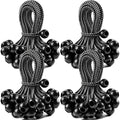 100 Pack Ball Bungee Cords 4 Inch, Heavy Duty Bungee Cord with Balls Canopy Tarp Tie Downs Bungee Balls for Camping, Shelter,Cargo,Tent Poles UV Resistant by Unknown