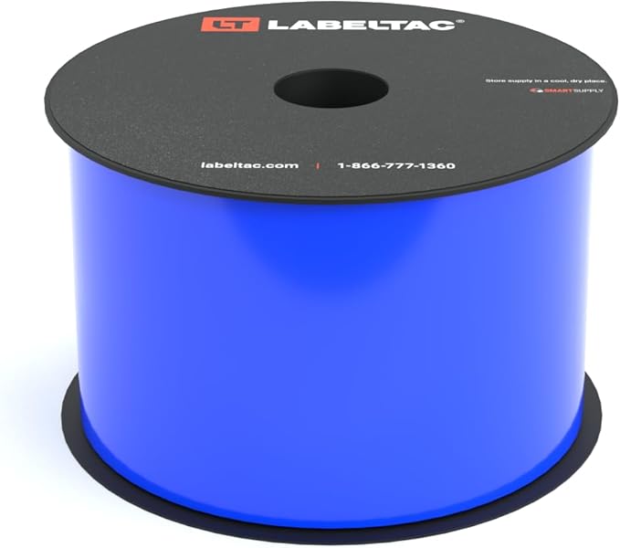 LabelTac LT4/LT4P/LTPX Label Supply 3" x 150' Blue by LabelTac
