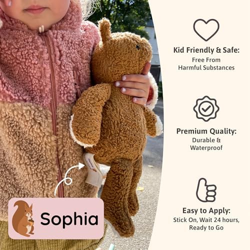 Personalized Name Labels for Kids (60) – Clothing Labels & Daycare Labels – Custom Waterproof Stickers for School Supplies - Space - Image 6
