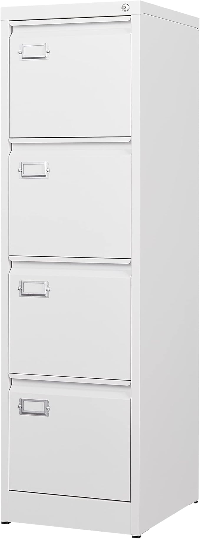 4 Drawer File Cabinet with Lock Metal Vertical File Storage Cabinet Office Home by BYNSOE