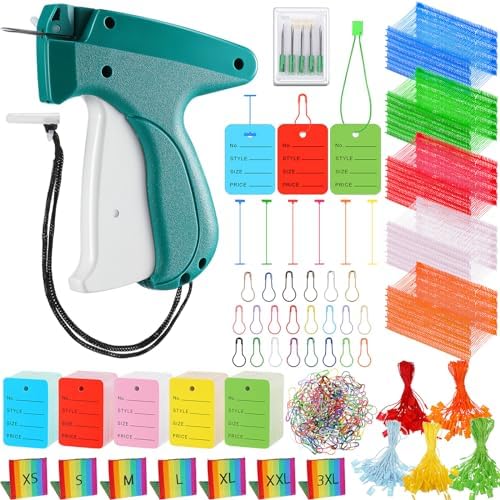 Chumia 3576 Pcs Chumia Stitch Gun for Clothes, Tagging Gun, Colorful by Chumia
