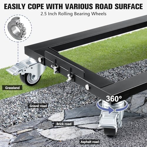 KEDSUM Furniture Dolly with Sturdy Steel Frame, 2200LBS Appliance Dolly - Image 5