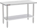 DuraSteel 24x60 Stainless Steel Work Table by DuraSteel