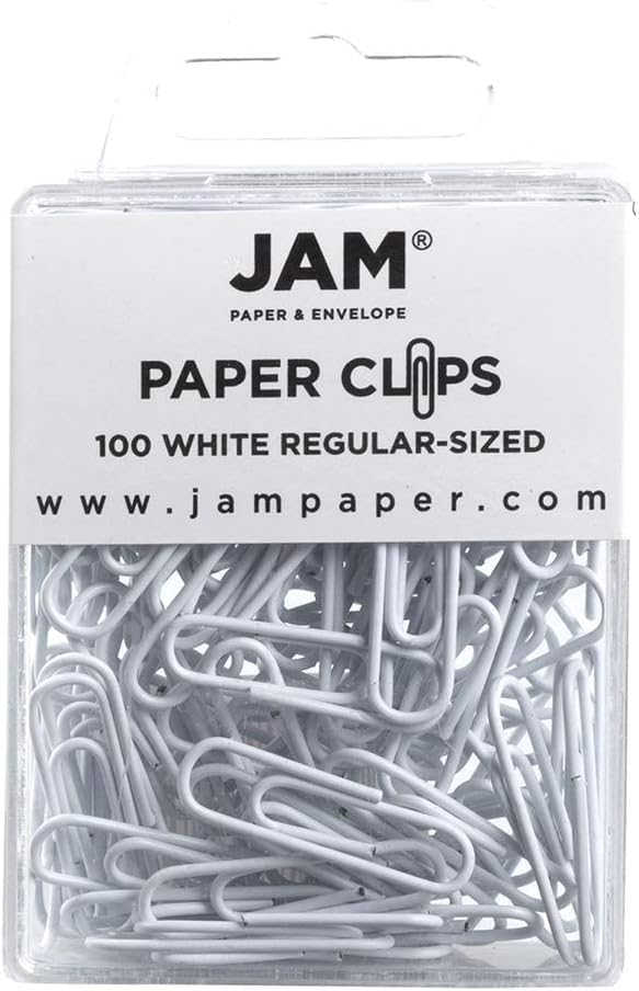 JAM PAPER Colorful Standard Paper Clips by JAMPaper