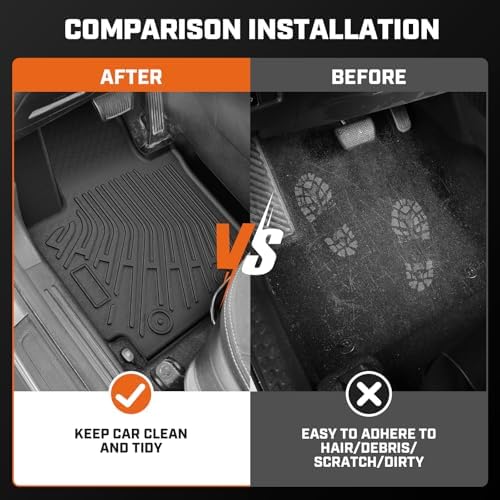 Mixsuper Floor Mat & Cargo Liner for Kia Soul 2014-2019(Not for Hybrid) - Image 3