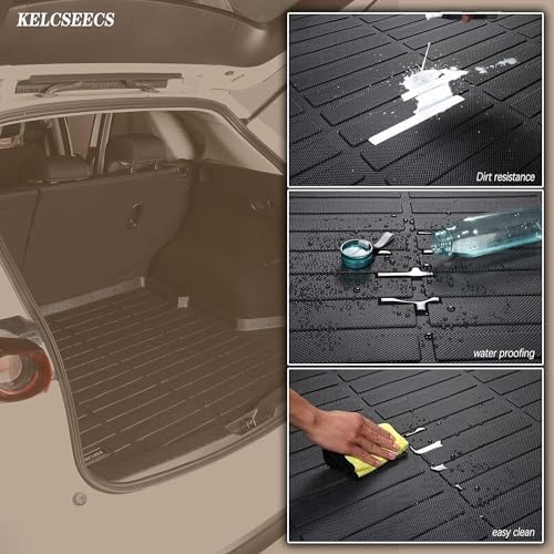 KELCSEECS Floor Mats & Cargo Liner for 2026 2025 2024 2023 2022 Toyota Corolla Cross(Fit Hybrid & Gas) FWD All Weather Car Mats Cargo Mat Trunk Mat Corolla Cross Floor Mats Trunk Liner Accessories - Image 6