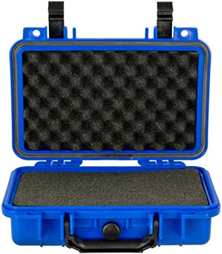 Eylar Protective Gear and Camera Hard Case Waterproof Dry Box with Foam 11.6 Inch 8.3 Inch 3.8 Inch (Blue) - Image 3