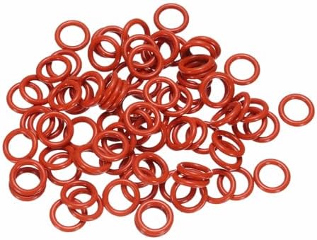 100pcs Silicone O-Ring 11.6x8x1.8mm Metric Sealing Gasket by Unknown
