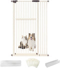 Lumizone Extra Tall Pet Gate 55.12" High Pressure Mounted 38.39"-42.51" Extra by Lumizone