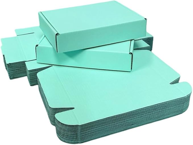 20 Pcs 14.5 x 10.6 x 2.8 inches Corrugated Cardboard Gift Boxes Recyclable - Image 4