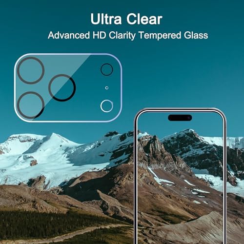 Ailun 3 Pack Camera Lens Protector for iPhone 17 Pro - Image 4