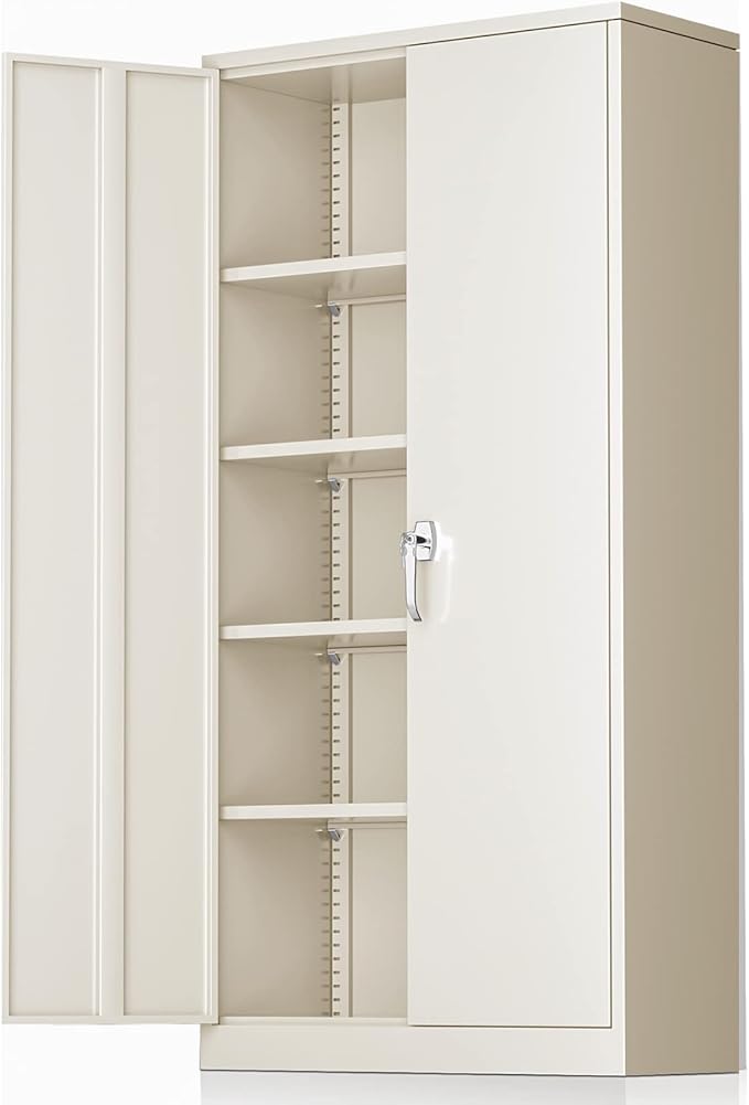 Greenvelly Metal Garage Storage Cabinet by Greenvelly