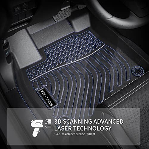 KELCSEECS Floor Mats & Cargo Liner & Backrest Mats for 2021 2022 2023 2024 2025 2026 Kia Sorento Hybrid/2022-2026 Kia Sorento Plug-in Hybrid Car Mats Accessories - Image 4
