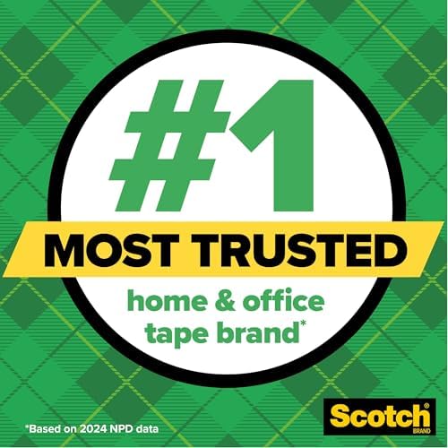 Scotch Desktop Tape Dispenser, Black Two-Tone, 1 Dispenser/Pack (C60-BK) - Image 3