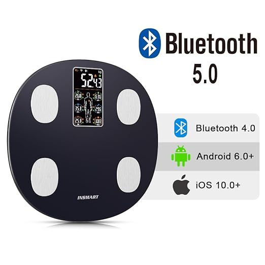 INSMART Smart Scale for Body Weight, All-in-one LCD Display Bathroom Weight - Image 8