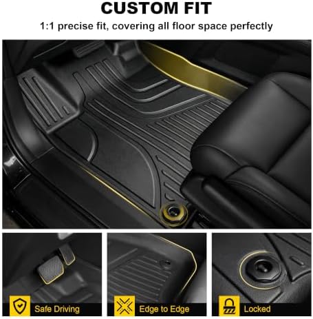 Floor Mats & Cargo Liner Fit for Honda CR-V 2012-2016 LX, SE & EX - Image 4