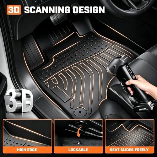 Mixsuper Floor Mat & Cargo Liner for Honda CRV 2017-2022(Not for Hybrid) - Image 2