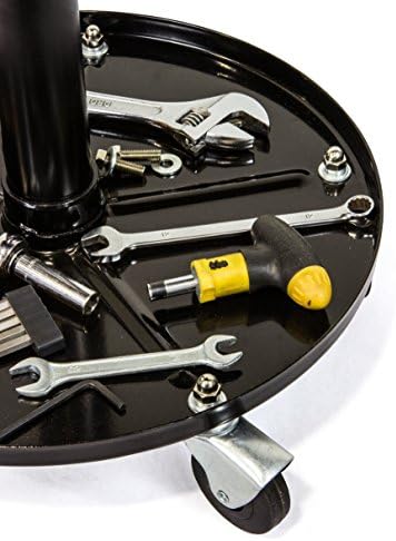 WEN 73012T 300-Pound Capacity Pneumatic Rolling Mechanic Stool - Image 3