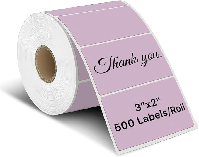 iEager 3" x 2" Thermal Labels, Rectangle Thermal Printer Stickers, by iEager
