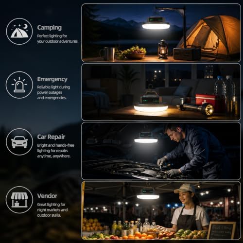 Rechargeable Camping Lantern with Remote Control - Image 7