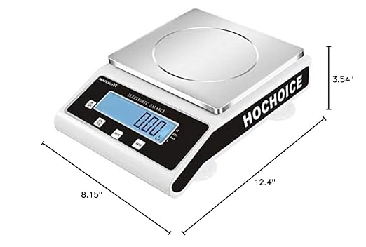 Precision Electronic Balance Scale 3000g x 0.01g | Lab Scale, Counting Scale - Image 8