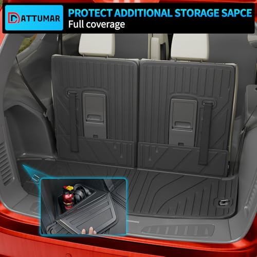 Cargo Liner & Backrest Mats for 2016-2026 Dodge Durango 6&7 Seater - Image 5