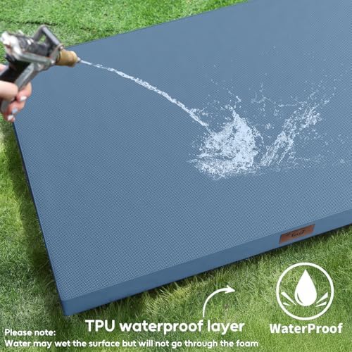 Waterproof Orthopedic Outdoor Dog Bed XL for Extra Large Dogs - Image 4