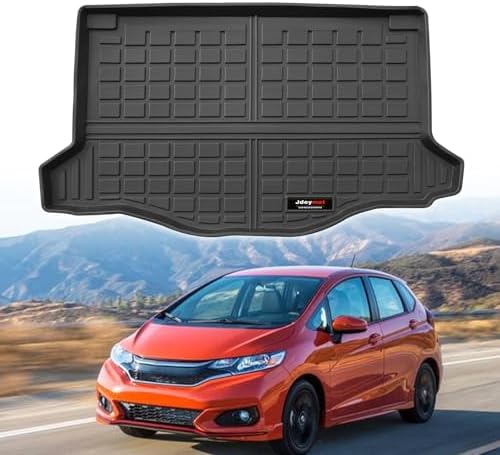 for 2014-2020 Honda Fit Cargo Mats Trunk Liner All Weather TPE Rubber Protection Mat (for 2014-2020 Honda Fit Cargo Liner) by Jdeymat