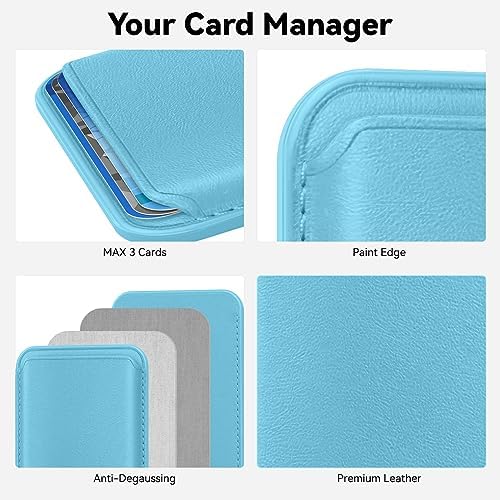 Magnetic Wallet Cell Phone Card Holder for Phone Case with Mag-Safe - Image 5