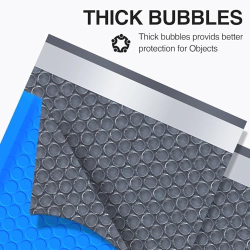 UCGOU Bubble Mailers 7.25x12" 25 Pack Usable Size 7.25x11" Blue Padded #1 - Image 4