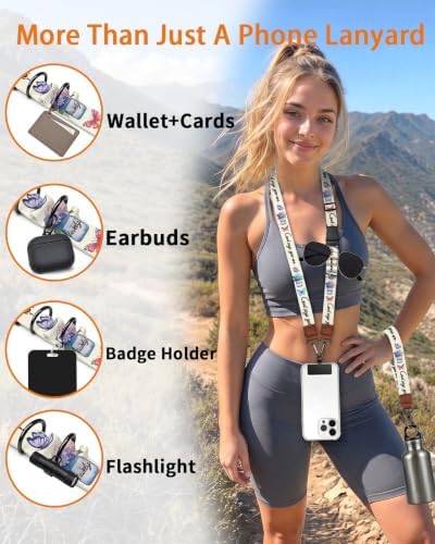 Christian Butterfly Cell Phone Lanyard Crossbody Wrist Strap Cute - Image 4