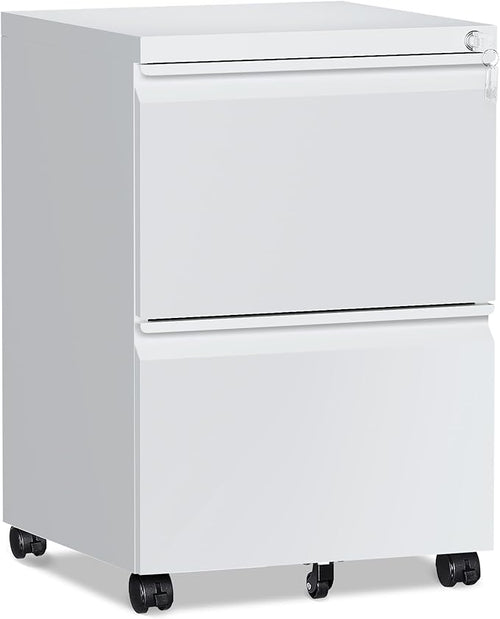 2 Drawer File Cabinet，Mobile Filing Cabinet by RAVIGIN