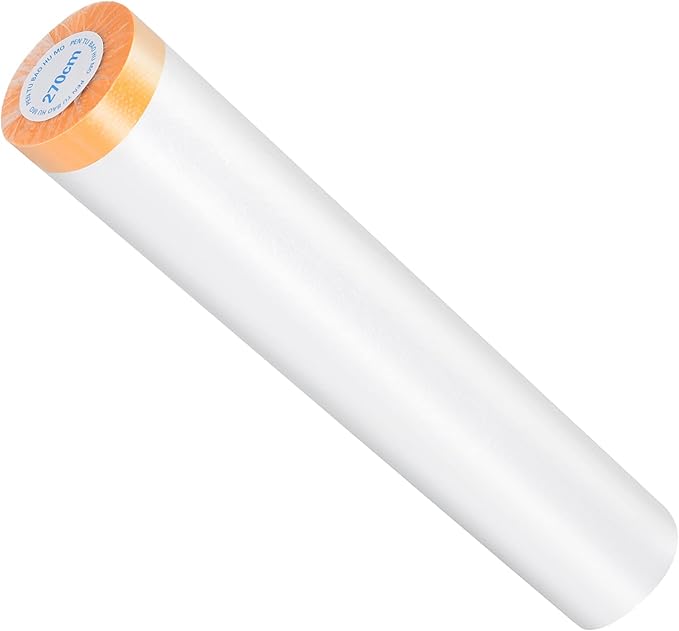 Muf 9 x 65 Feet Plastic Drop Cloth Plastic Sheeting by Muf