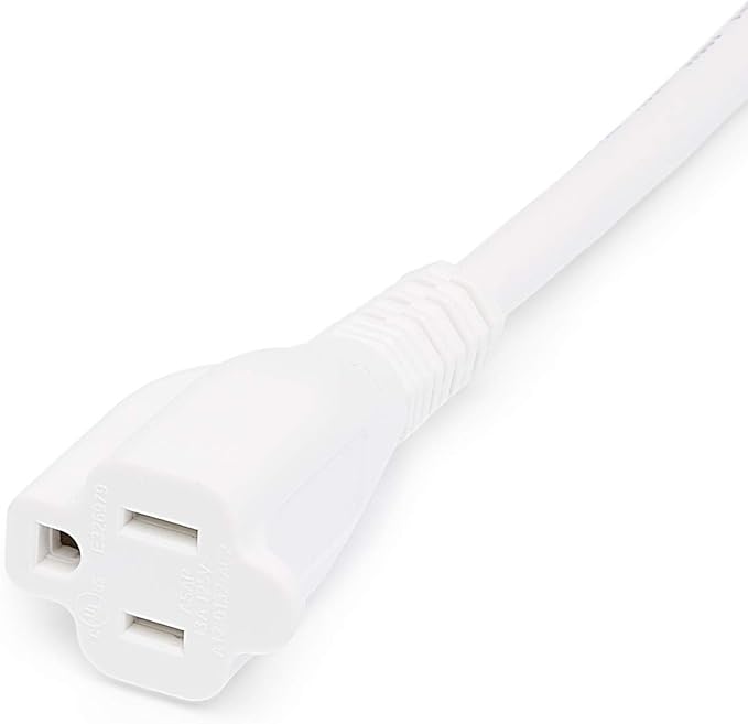 Amazon Basics Extension Cord, 25 Ft, 3 Prong Outlet Extender, Indoor Extension - Image 3