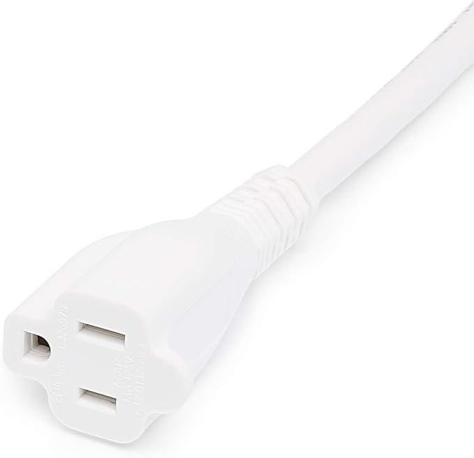 Amazon Basics Extension Cord, 3 Ft, 3 Prong Outlet Extender, Indoor Extension - Image 3