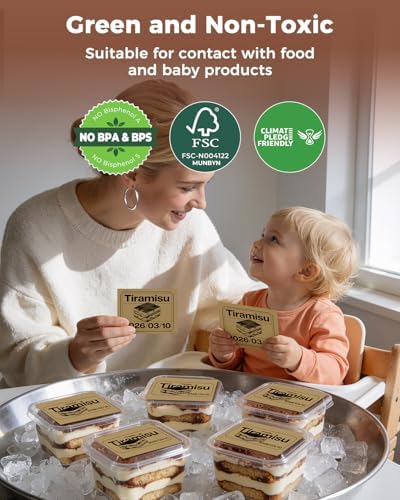 MUNBYN 4x3 Thermal Labels, 500 Sheets/1 Roll, Brown - Image 6