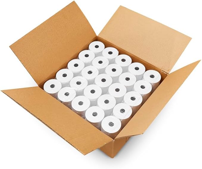2 1/4” x 230' Thermal Receipt Paper Rolls Compatible by ShopSmartOnline