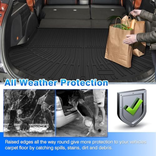 RAV4 Cargo mat - Trunk Mat for Toyota RAV4 2013-2018(Only Gas) - Image 7