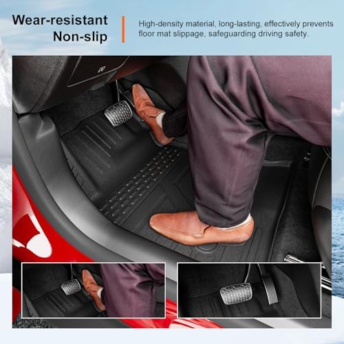 powoq Floor Mats Cargo Mat Compatible with 2024 2025 2026 Chevy Trax - Image 4