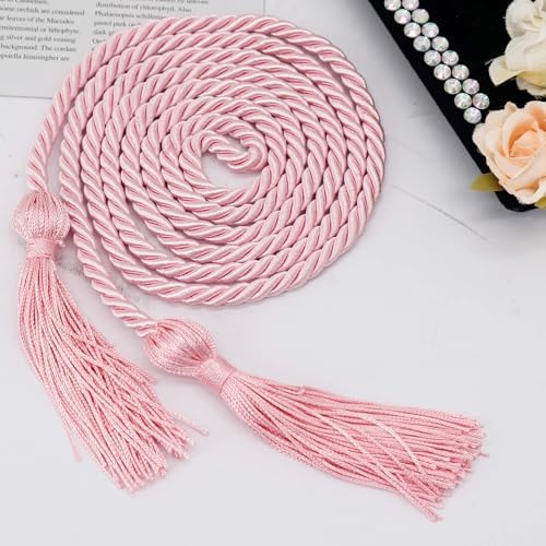 GraduationMall Graduation Honor Cord Polyester 68" Pink - Image 2