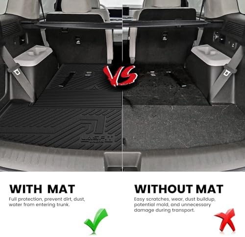 LASFIT Cargo Mats for Hyundai Santa Fe 2026 2025 2024 (Fit Gas & Hybrid) - Image 3