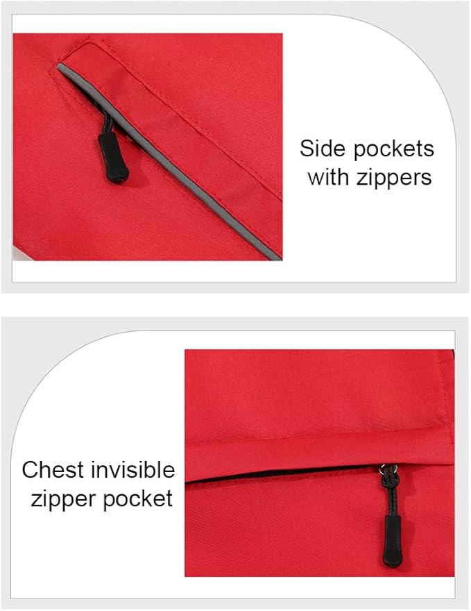 YOWESHOP Lightweight Zip-Up Safety Vest - Image 4