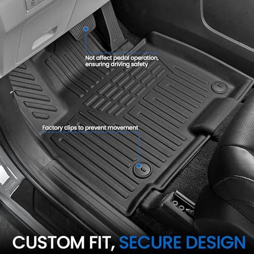 Floor Mats for Kia Carnival 2022-2026 8 Seats Gas Only - Image 2